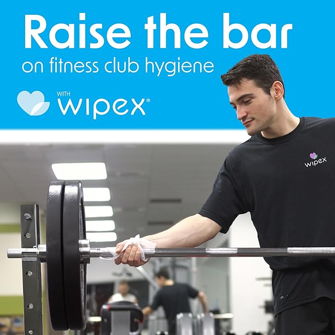Wipex Gym Cleaning Wipes Bundle - Get 3 Buckets (1) Lavender (1) Lemongrass Plant-Based Fitness Equipment Wipes and (1) Sanitizing BZK Bucket for Hands Use at home or Gym 400 Count (Pack of 3)
