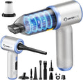 Mini Vacuum Cleaner 3 in 1 Cordless Handheld Vacuum Cleaners 18000Pa High Power Car Vacuum Cleaner with Brushless MotorAdjustable Car Vaccum Portable Cordless for CarsDesktop-Blue