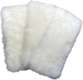 Genuine Lambwool 9 Flat Mop 3 Refill Pads ONLY Hardwood Laminate Tile &amp Ceramic Floors Wet &amp Dry Use