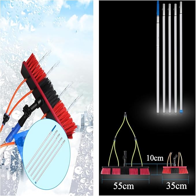 Window Cleaner Window Glass Solar Panel Cleaning System for Window Glass/Solar Panel50cm1200cm