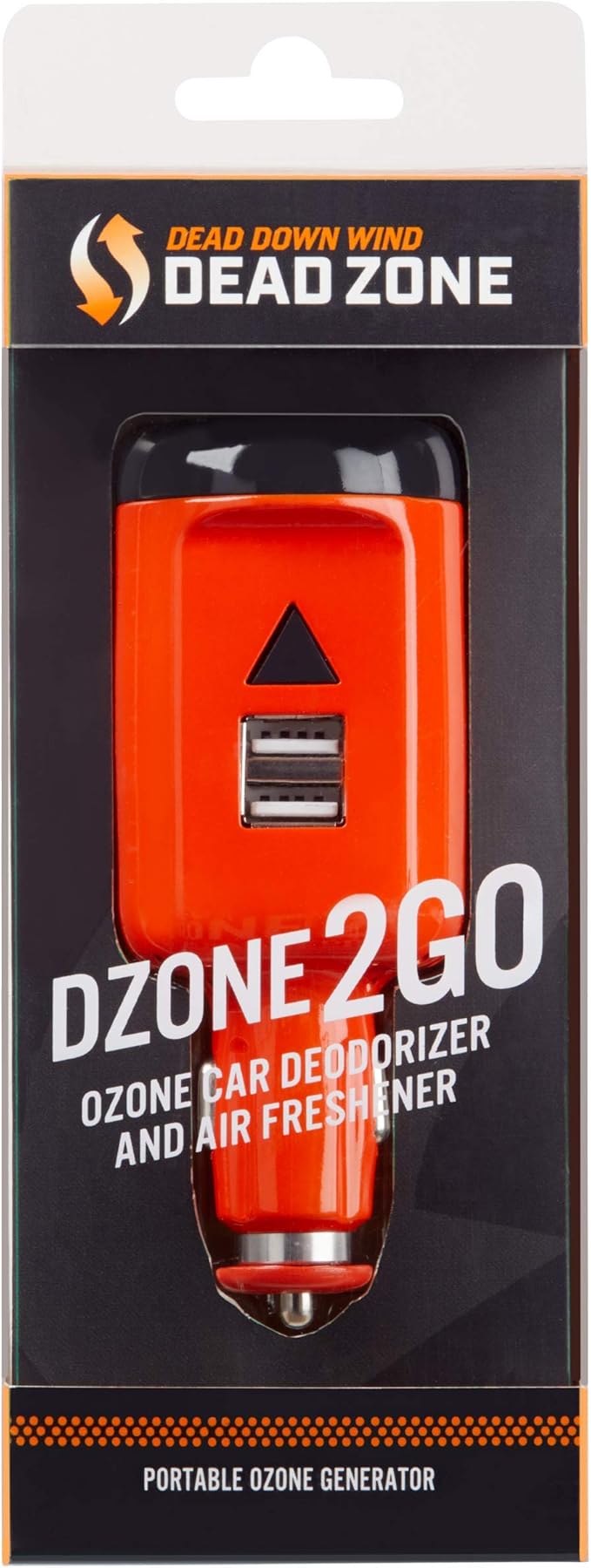 DEAD DOWN WIND Ozone Car Plug in (1Ct) - Hunting Scent Control - Durable Hunting Scent Eliminators - Advanced Hunting Gear