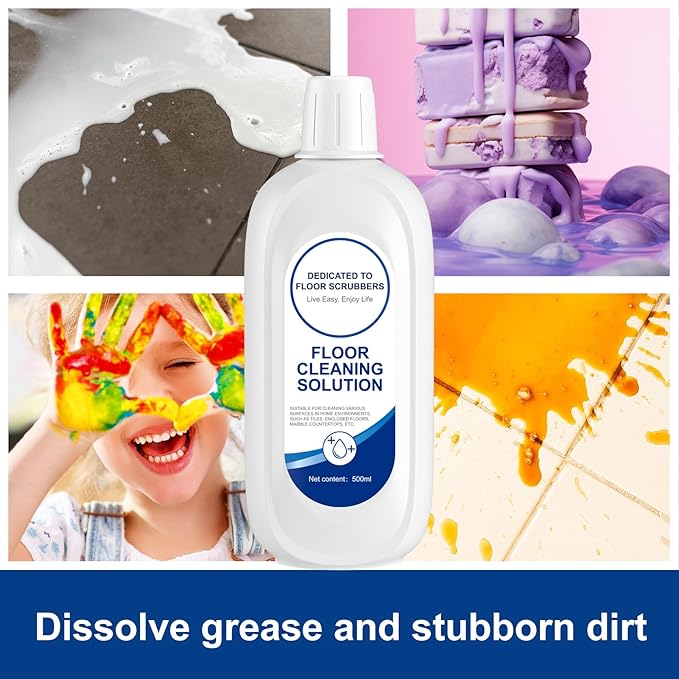 Floor Cleaner 1000ml Lavender Scent Compatible with Tineco Cleaning Solution Residue &amp Streak Free Suitable for All Robot Vacuum Cleaners and Wireless Wet Dry Dual-Use Vacuum Cleaners (Original)