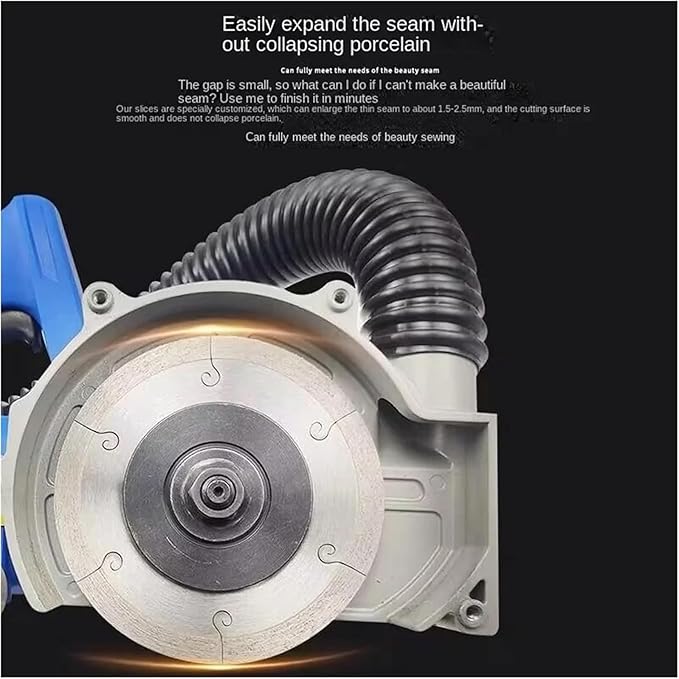 Electric Seam Cleaning Machine1200W Electric Ceramic Tile Cleaning Machine Caulking Tool Kit for Tiles Gap