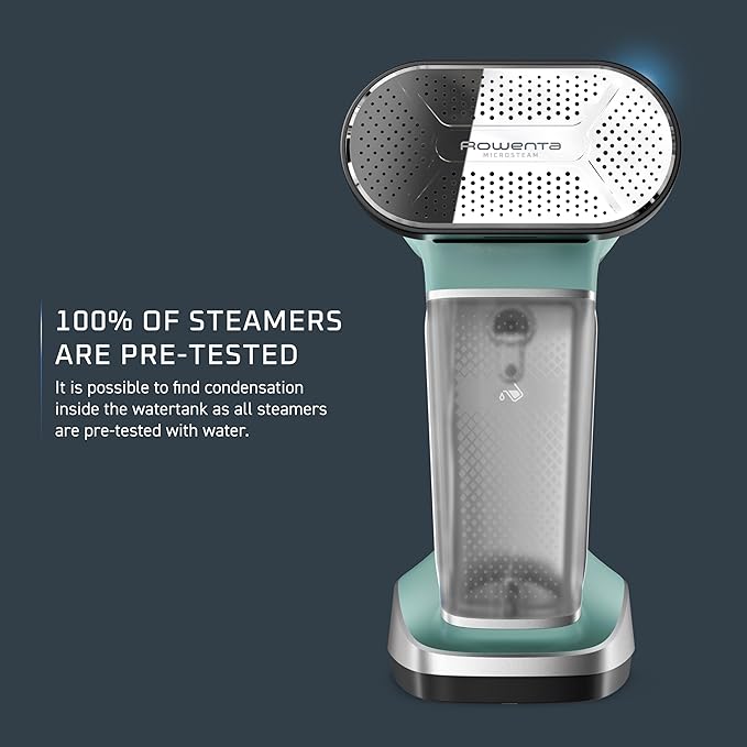 Rowenta Handheld Steamer for Clothes Pure Force 2in1 Steamer &amp Iron 1875W Vertical/Horizonal Steaming &amp Ironing Lightweight Auto-off XL power 1875 Watts DR8822