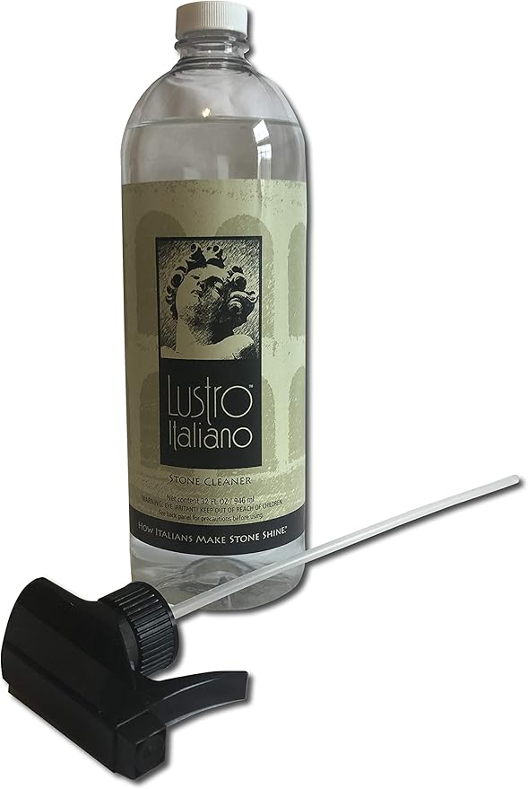 Lustro Italiano Stone Cleaner 32 oz Pump Spray (LUSTROCLEAN)