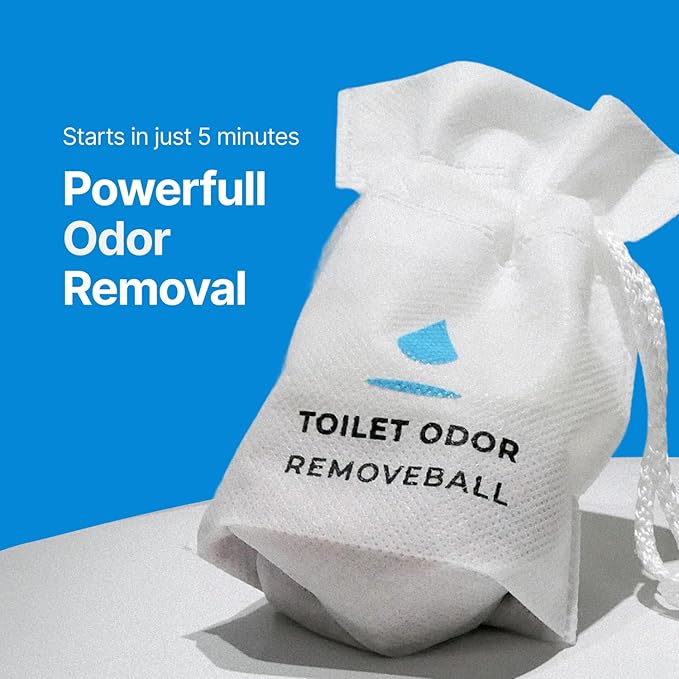 Odor Absorber Balls Clean Cotton Blue and Scentpuri Set