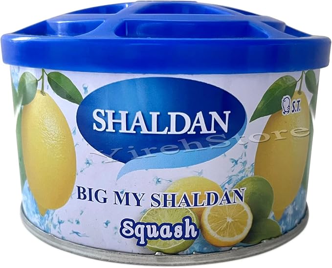 Big My Shaldan Squash Scent Gel 12-cans (1 case box) Air Freshener Heavy Duty and Strong Strength Freshener for Large Cars JDM Japan Freshener