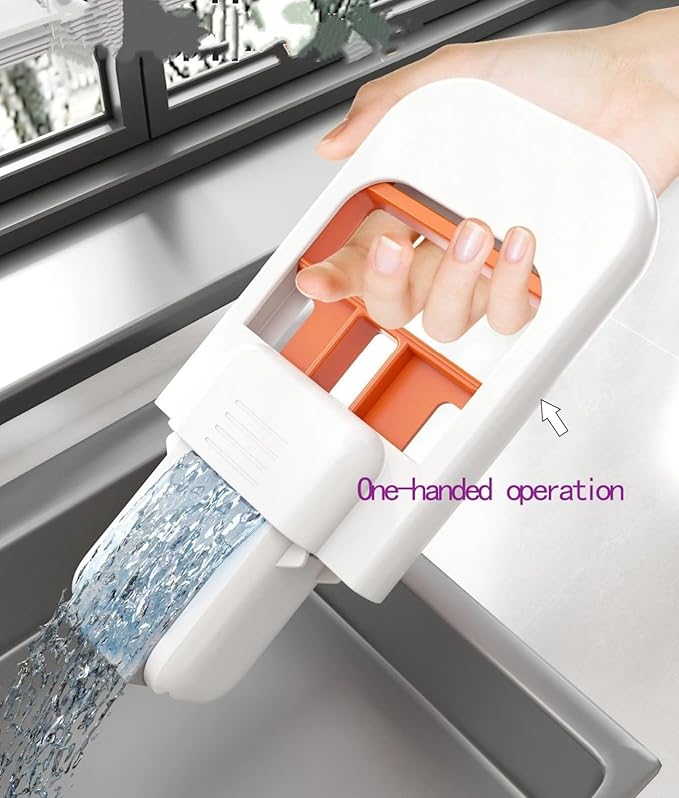 Handheld Small Adhesive Cotton Folding mop