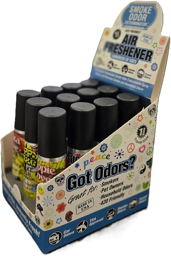 Smoke odor extreminator &amp air freshner 1 oz | full box | 12 pc
