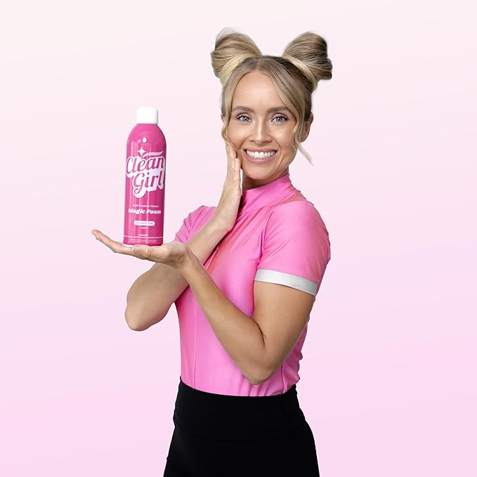 Magic Foam - Satisfying Pink Foaming All-Purpose Cleaner - 500ml Each (Pack of 6)