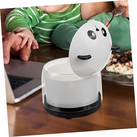 Trash Bin for Office Home Cute Desktop Wastebasket for Kitchen Bedroom Bathroom Versatile Garbage Can for Daily Use