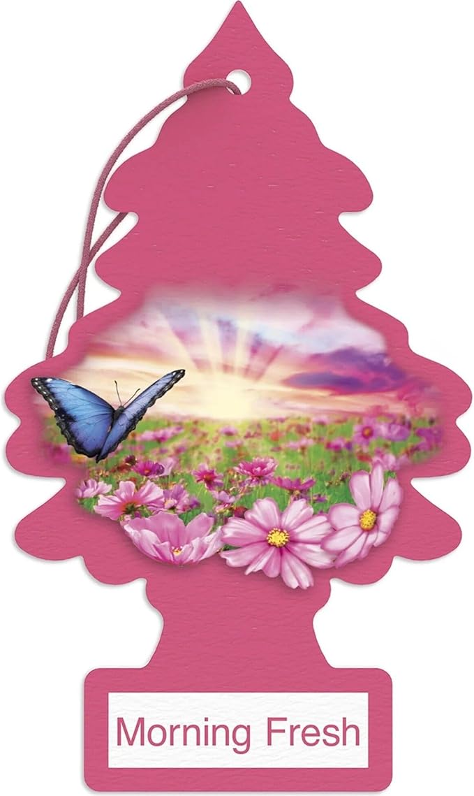 Little Trees™ U1p-10228 Pine Tree Shape Auto Air Freshener Morning Fresh (Pack of 24)