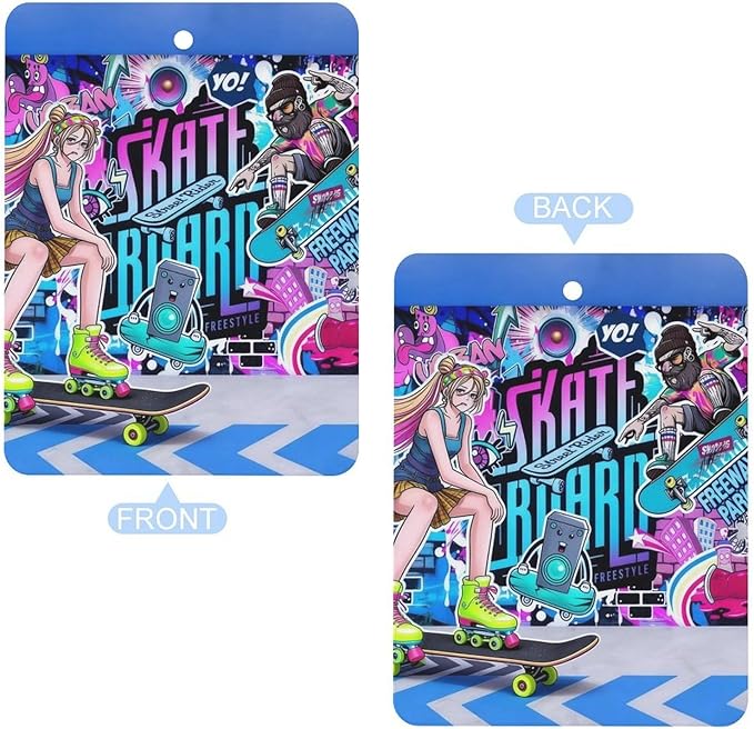 5PCS Car Air Freshener Hanging Personalized Double Sided Skate Girl Car Fresheners Long Lasting New Cars Scents Cute Automotive Freshies for Closets Drawers (tea)