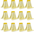 Matthew Cleaning Microfiber Tube Mop(LargeYellow12Pack) Heavy Duty Mop Head ReplacementExcellent AbsorbencyPremium launderabilityReusableLoop end for HomeCommercial and Industrial Use