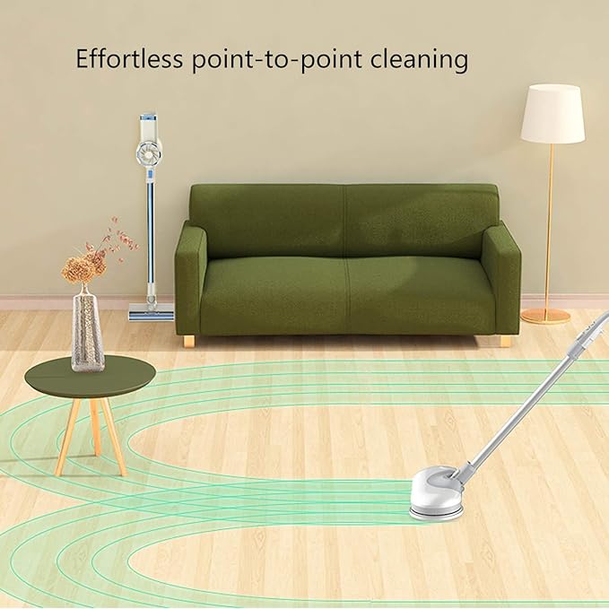 Household Multifunctional Steam Mop Handheld Vertical Floor Steam Cleaner Convenient Detachable Handheld Steam Cleaner Hard Floor Cleaning White