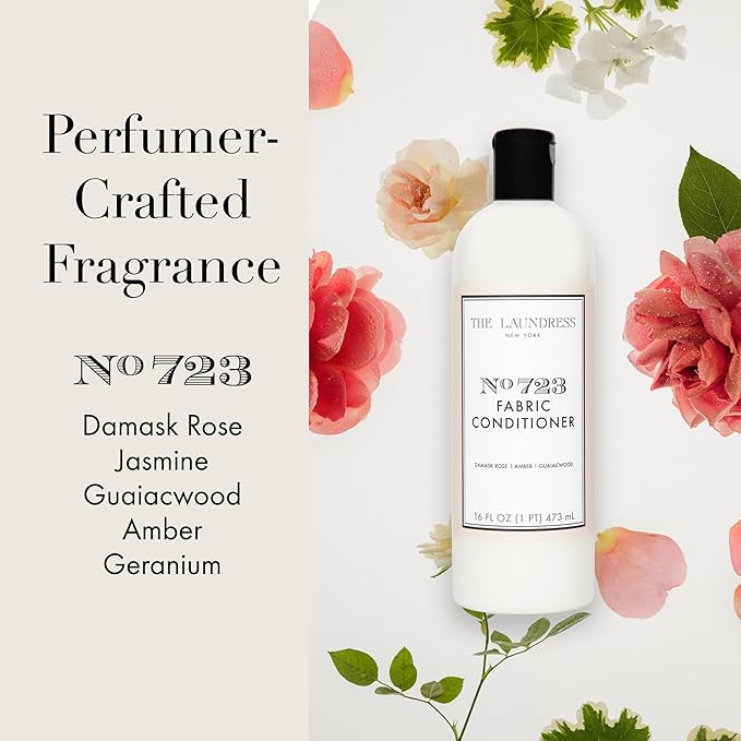 The Laundress No. 723 Fabric Conditioner Soften Fabrics Reduces Static Liquid Fabric Softener No. 723 Scent 16 oz.