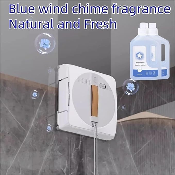 Multi-Surface Winbot Cleaning Solution Compatible With ECOVACS WINBOT W1 PRO/ W2 OMNI/W2 PRO/W2 PRO OMNI/WINBOT MINI HA11 Glass Cleaner Parts(4 bottle)