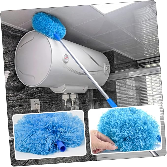 CHILDWEET Extendable Duster with Long Handle Ceiling Fan Cleaner for High Ceilings and Hard to Reach Areas Lightweight and Durable Dust Cleaner for Efficient Home Cleaning