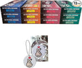 YirehStore CSX3 Air Spencer CS-X3 Air Freshener Refill Cartridge 12-Pack Assorted Bundle (4 Different Scents 3pk for each scent) and YirehStore Car Hanging Freshener Finger Heart
