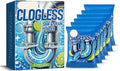 Drain Cleaner Powder - Unclog Kitchen &amp Toilet Drains Remove Grease Eliminate Odors Safe for All Pipe Types(1PCS)