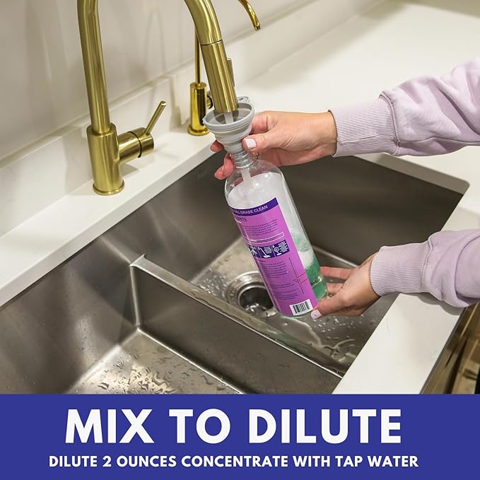 Don Aslett Clean &amp Brite Set (1 Quart Concentrate and 32 Oz Ready-To-Use Spray Bottle) Floor Cleaner | Restore Natural Shine of Hard Flooring Surface - Tile Vinyl Linoleum Wood