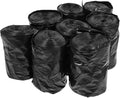200 Pcs Thick Disposable Portable Trash Bags Strong Garbage Bags for Bathroom Travel and Outdoor Use Heavy-Duty Drawstring Closure