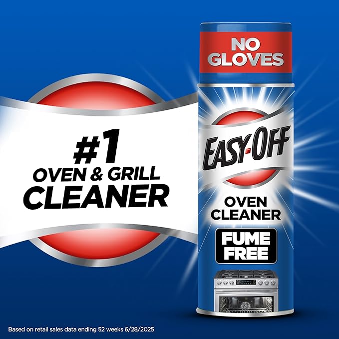 Easy Off Fume Free Oven &amp Stove Cleaner Lemon 14.5 Ounce Pack of 6