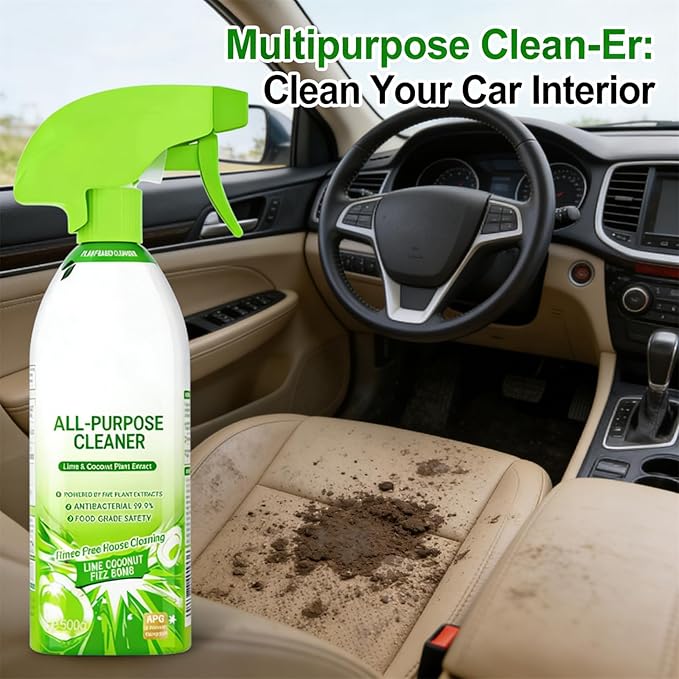 Cleanways All Purpose 500ml Multipurpose Clean-Er for House Cleaning Supplies Deep Clean Spray Quick-Easy Stain Removal (1PCS)