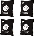 Black Sheep - Bamboo Charcoal Natural Air Purifying Bag - Eliminates Odors in Homes Cars Bags Shoes Closets &amp More - 200g (4)