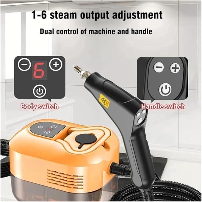 Handheld Household Steam Cleaner - High Pressure &amp High Temperature Compatible With Air Conditioner Kitchen Car Furniture(L-9220 V)