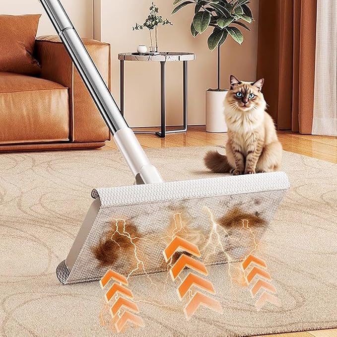 Mini Sweeper Cleaning Mop with Short Handle360° Small Flat Dust MopSuitable for Kitchens Bathrooms Walls and Windows