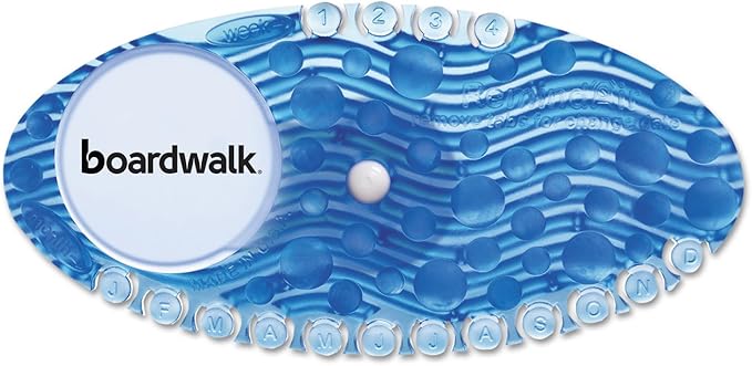 Boardwalk CURVECBL Curve Air Freshener Cotton Blossom Blue 10/Box