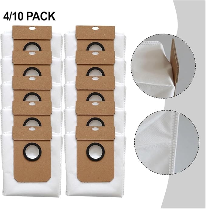 MIUYTRN 4/10pcs Dust Bags 13090 Vacuum Parts Dust Bag Replacement Accessories Vacuum Parts Power Cleaning Tools cuicui(10pcs)
