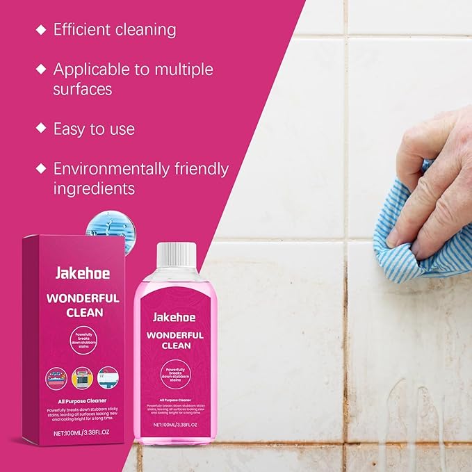 Multi-Purpose Cleaner Powerful Stain Remover For Home Office &amp Car - Dissolves Grease &amp Sticky Grime Easily(2PCS)