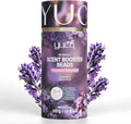 YUCO Scent Beads Laundry NaturalUltra-Concentrated Two-Color Laundry BeadsEffective Fabric DeodorizerSoftenStatic FreeMicrocapsule Tech Scent Lock Fresh Last 12Weeks(Lavender Amberwood12.6OZ)