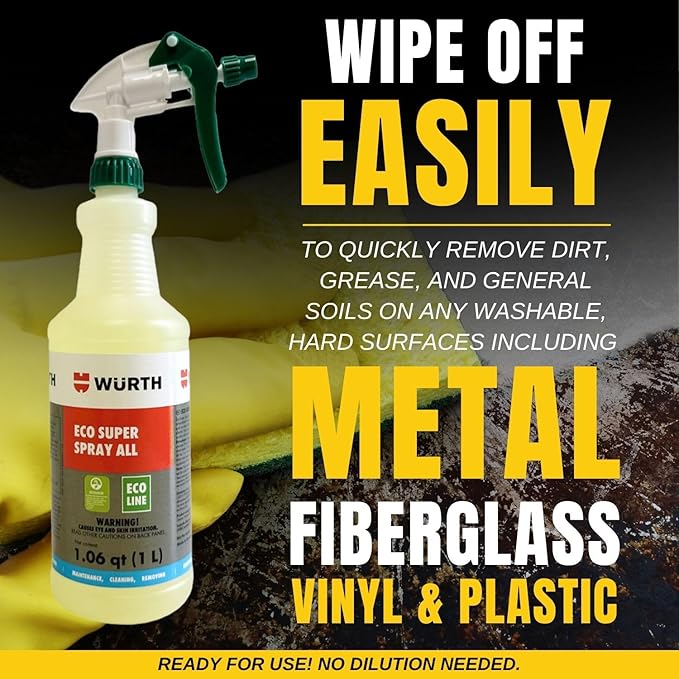 Smilyeez Listing for Wurth Eco Spray 1L Spray Pump Bottle Multi-Purpose Cleaner Screwdriver