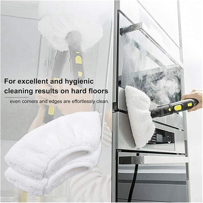 Replacement Mop Heads Cloth Compatible For Karcher Easyfix SC2 SC3 SC4 SC5 Rags Microfibre Mop Cover Steam Cleaner Accessories(3pcs)