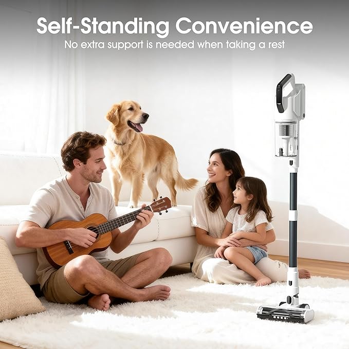 Cordless Vacuum Cleaner + Hair Brush Nozzle