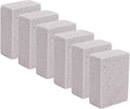 GOTOTOP 6PCS Pool Pumice Stones PVC Blocks for Toilet Bowl Bathtub Shower Tile and Kitchen Sink Removes Hard Water Calcium Deposits and Rust (M)