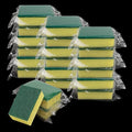 Individually Wrapped Sponges 78 Pack Sponges Individually Wrapped for Home Kitchen Scrub Dish Dishes Dishwashing Cleaning Non Scratch Scrubber Sink Bulk Case Small Mini -(1.18inches/3cm)