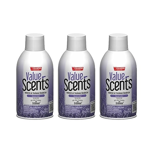 Champion Sprayon ValueScents Metered Air Freshener Lavender net 6.17 oz. Count 3.