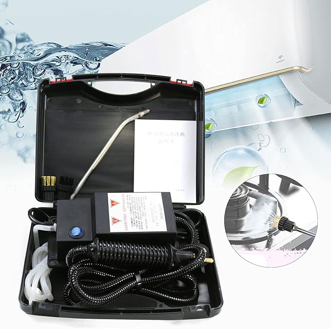 Gdrasuya10 110V High Pressure Steam Cleaner Machine Automatic Mobile Cleaning Home 1700W Machine Steam Cleaner