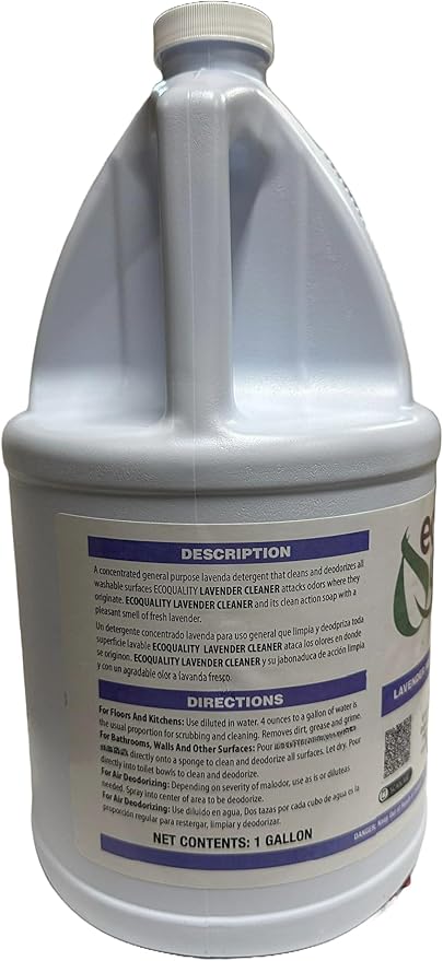 EcoQuality Commercial Lavender Scent All Purpose Cleaner and Degreaser For Floors Kitchens Hotels Restaurants Household Janitorial (3)