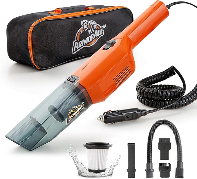 Armor All AA12V2 0903 Car Vac Compact Orange