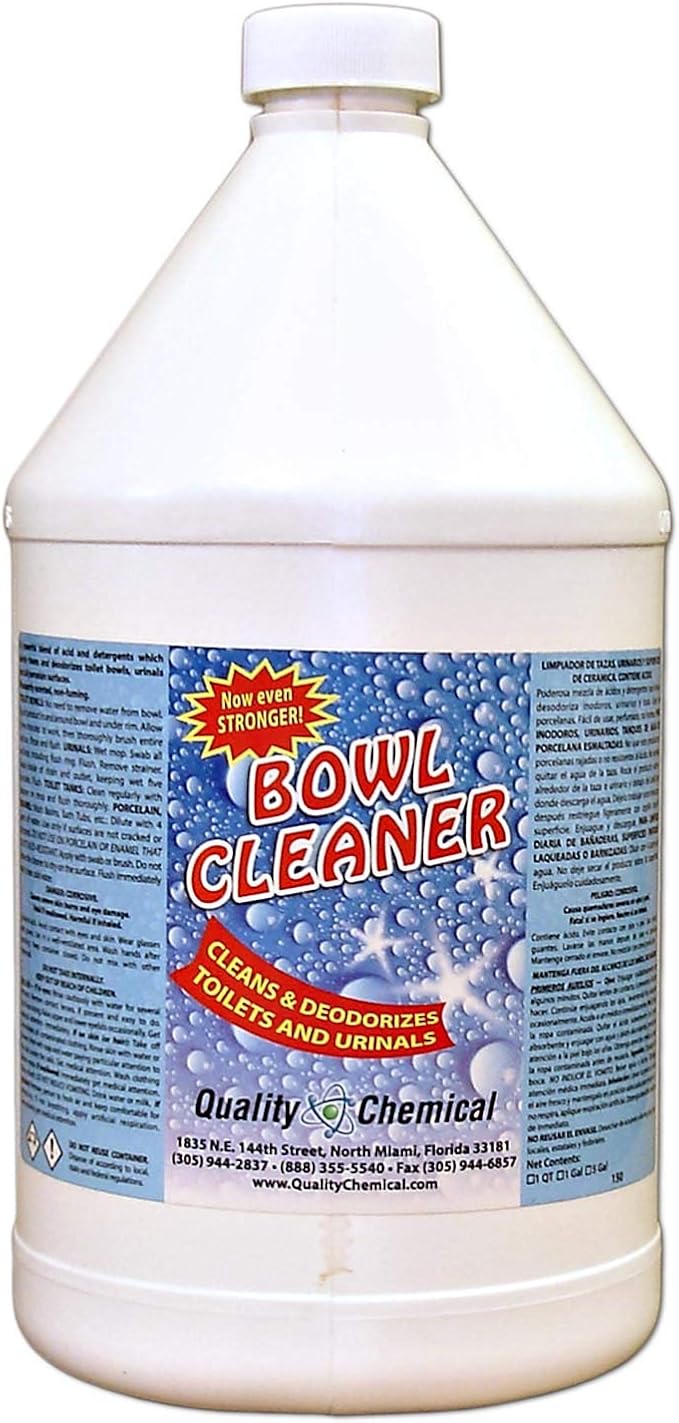 Quality Chemical High power acid super-emulsion Bowl Cleaner-1 gallon (128 oz.)