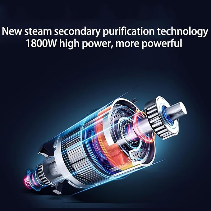 Handheld Steam Cleaner Powerful Multifunctional Steam Machine High Temperature Steam for Cleaning Carpets Ovens
