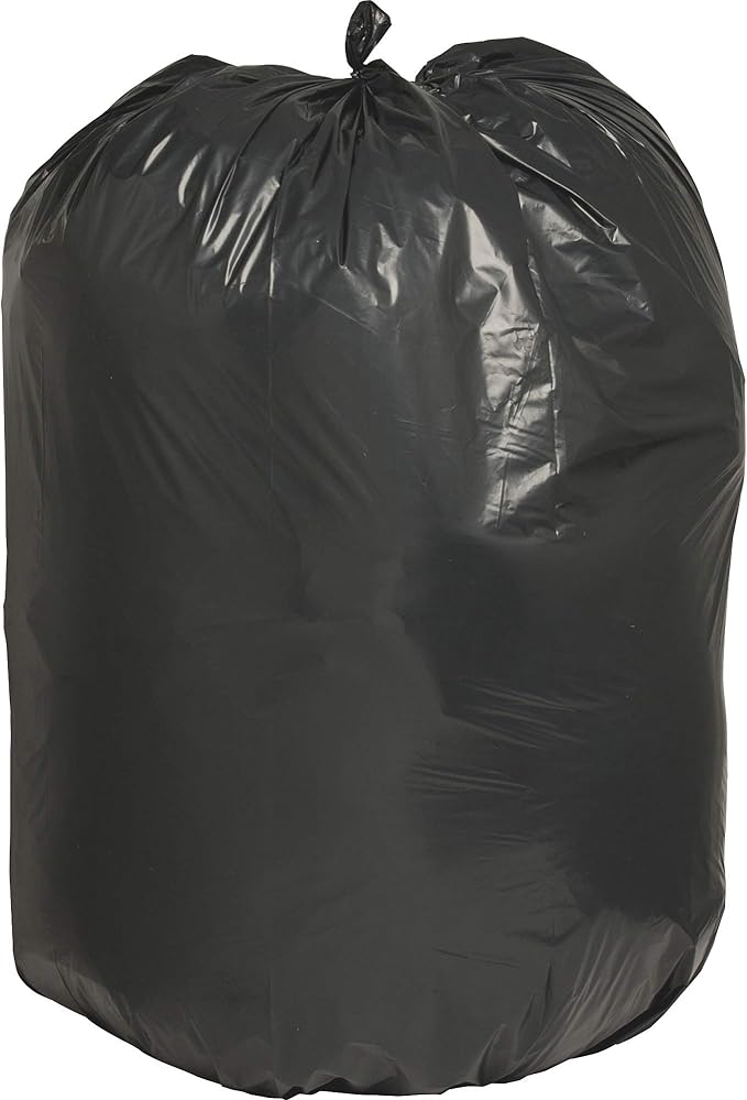 Black Low-Density Recycled Can Liners