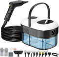 Pressurized Steam Cleaner 3-Level Adjustable Handheld Steamer Cleaning for Home 15s Fast Heat-Up &amp 47.3oz Tank 2500W Multi-Surface Portable Steamer for Floor/Grout/Car/Kitchen &amp Bathroom