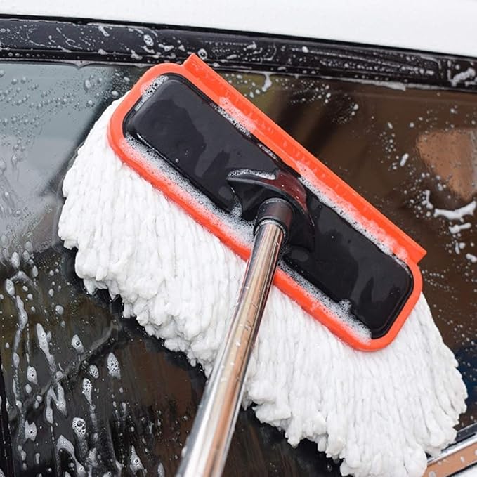 Microfiber Mop - Thick Woven Micro-Mitt Extension