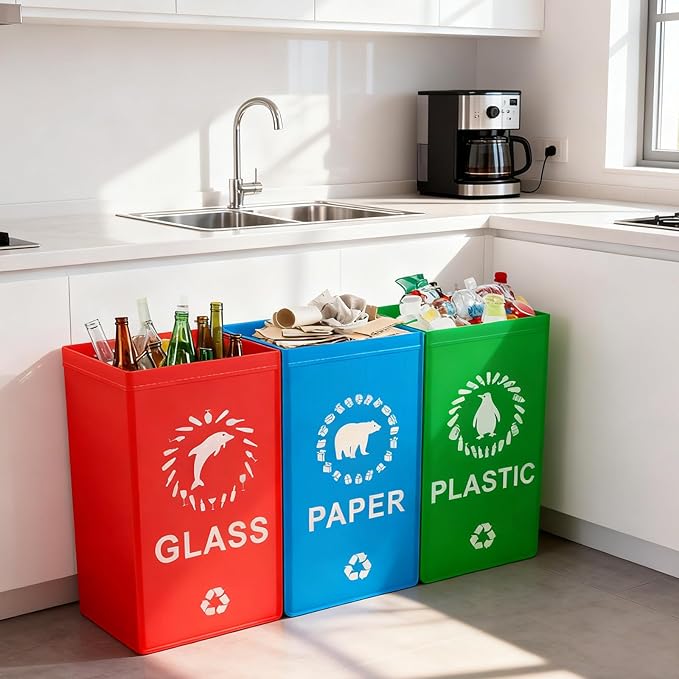 Large Open Trash Bag LeakProof Design Efficient Waste Disposal Bag Organization Bags for Garbage Collection Home Use Kitchen Bags